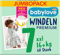 Windeln Premium Gr. 7 XXL (16+ kg) Jumbopack babylove