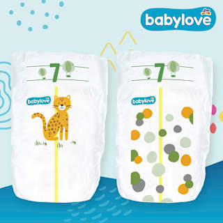 Windeln Premium Gr. 7 XXL (16+ kg) Jumbopack babylove