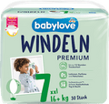 Windeln Premium Gr. 7 XXL (16+ kg)  babylove