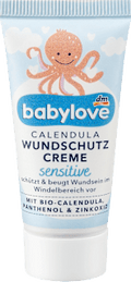 Wundschutzcreme sensitive Calendula, Reisegröße babylove
