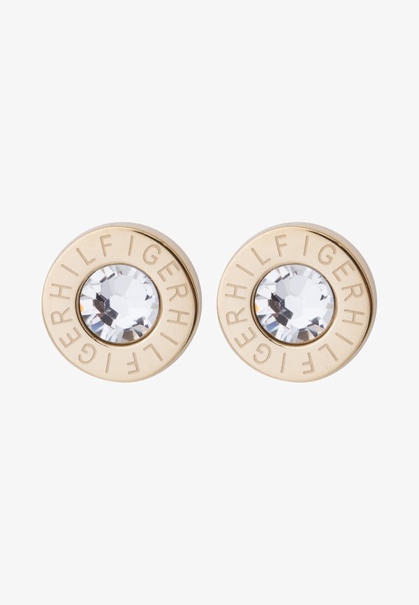 Tommy Hilfiger CLASSIC SIGNATURE - Earrings - gold-coloured