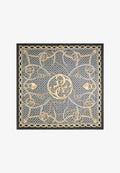 Guess TWILL-LOGO-KEFIAH - Scarf - schwarz multicolor