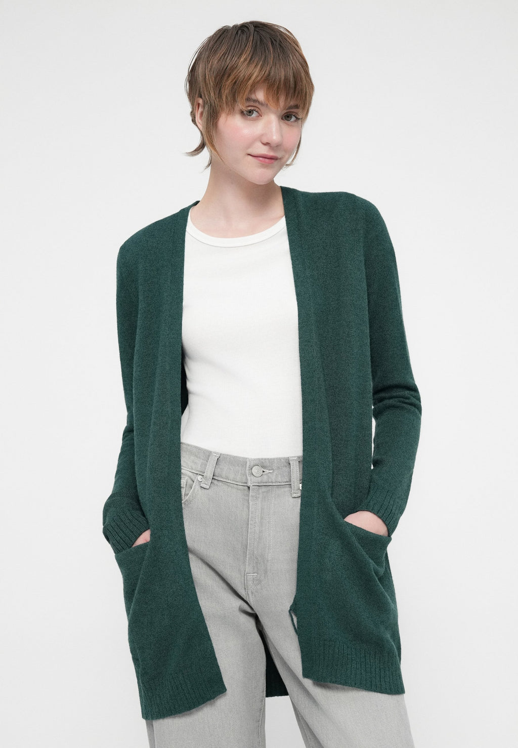 VILA VIRIL OPEN L/S KNIT CARDIGAN - NOOS