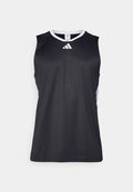 adidas Performance STRIPES - Top - black/white