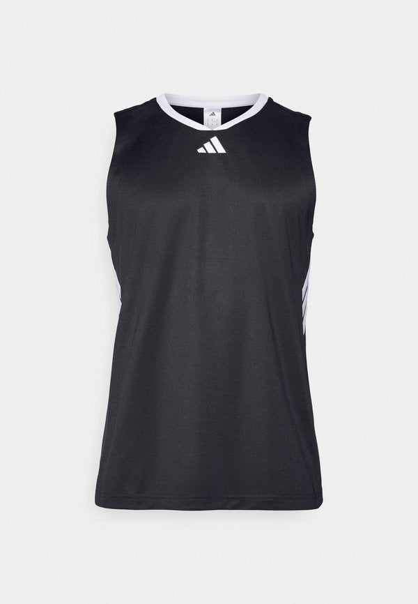 adidas Performance STRIPES - Top - black/white