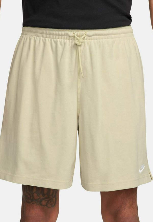 Nike Sportswear M NK CLUB KNIT SHORT - Tracksuit bottoms - lightkhaki