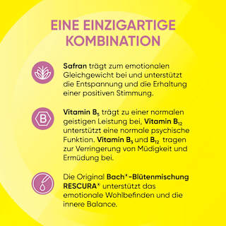 Bachblüten Balance & Positivität Kapseln Bach RESCURA