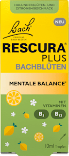 Bachblüten Mentale Balance Tropfen Bach RESCURA