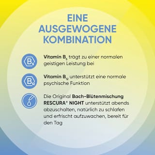 Bachblüten Nachtruhe Tropfen Bach RESCURA