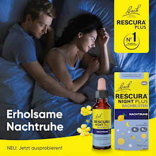 Bachblüten Nachtruhe Tropfen Bach RESCURA