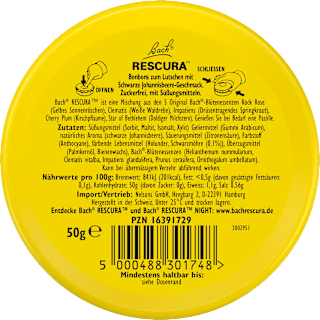 Bachblüten Pastillen Bach RESCURA
