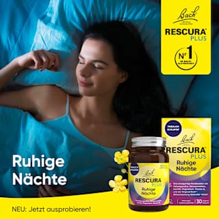 Bachblüten Ruhige Nächte Kapseln Bach RESCURA