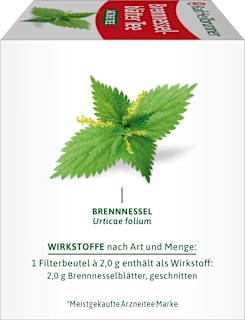 Arzneitee, Brennesselblätter Tee (8 Beutel) Bad Heilbrunner