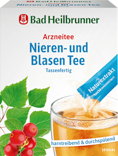 Arzneitee, Nieren- & Blasen Tee (10 Sticks) Bad Heilbrunner