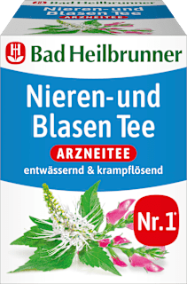Arzneitee, Nieren- & Blasen Tee (8 Beutel) Bad Heilbrunner