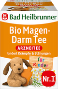 Kindertee, Bio Magen-Darm Tee (8 Beutel) Bad Heilbrunner
