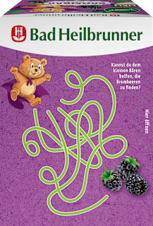 Kindertee, Brombär & Apfel (15 Beutel), ab 4 Jahren  Bad Heilbrunner