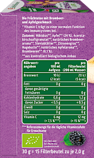 Kindertee, Brombär & Apfel (15 Beutel), ab 4 Jahren  Bad Heilbrunner