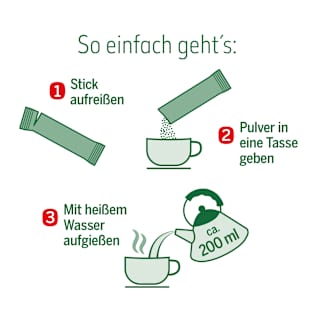 Kräutertee Einschlaftee mit Melatonin (10 Sticks) Bad Heilbrunner