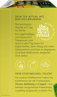 Kräutertee, Stoffwechsel Talent (15 Beutel) Bad Heilbrunner