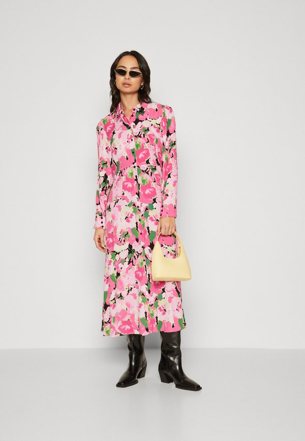 YAS Petite YASVIOLO LONG SHIRT DRESS
