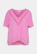 EVOKED VILA VIVISIA V NECK 2/4 SLEEVE