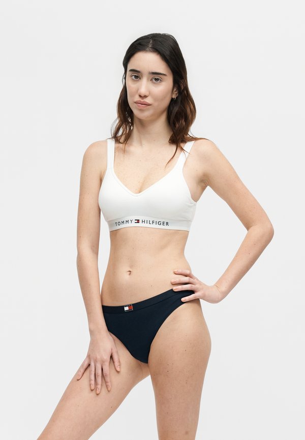 Tommy Hilfiger HERITAGE 3 PACK - Thong - heritage pink/breezy blue/navy
