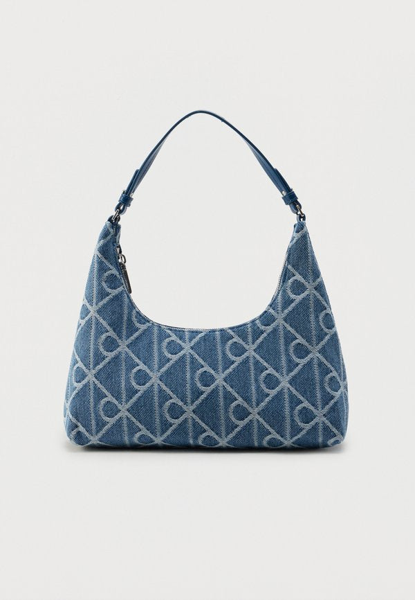 Calvin Klein EMBLEM - Handbag - blue denim