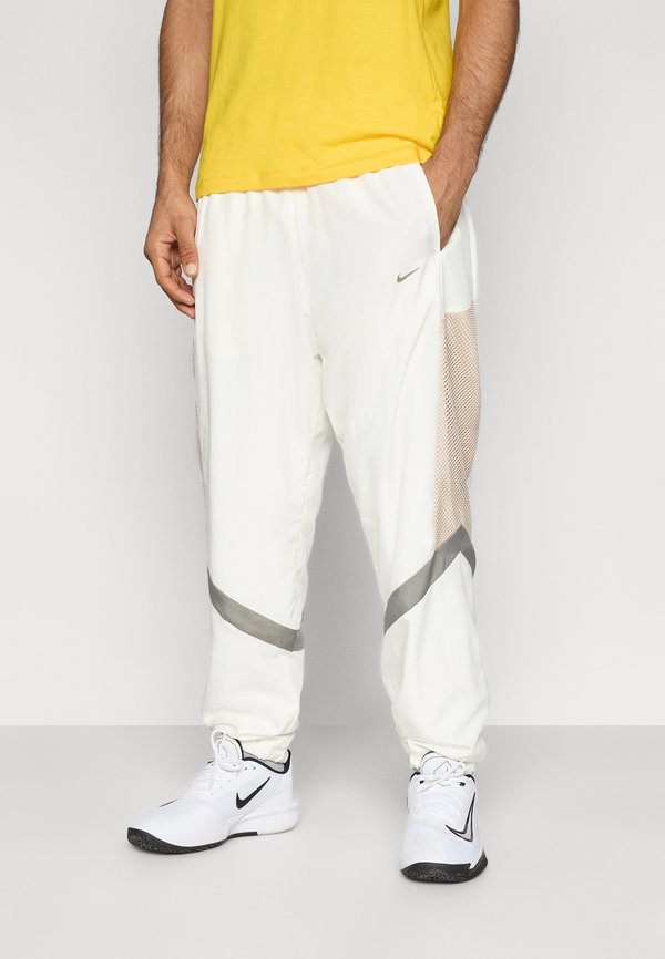 Nike Performance WOVEN ICON PANT STARTING FIVE - Tracksuit bottoms - sail/cream/dark stucco