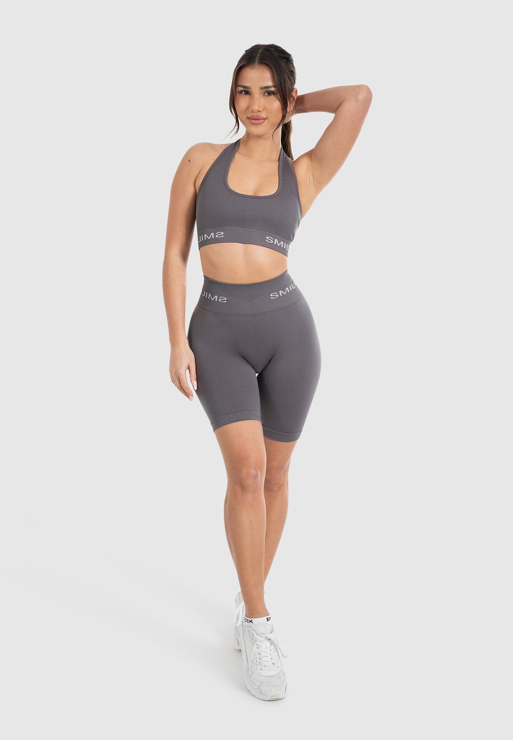 Smilodox AZURA RIBBED NECK HOLDER BRA