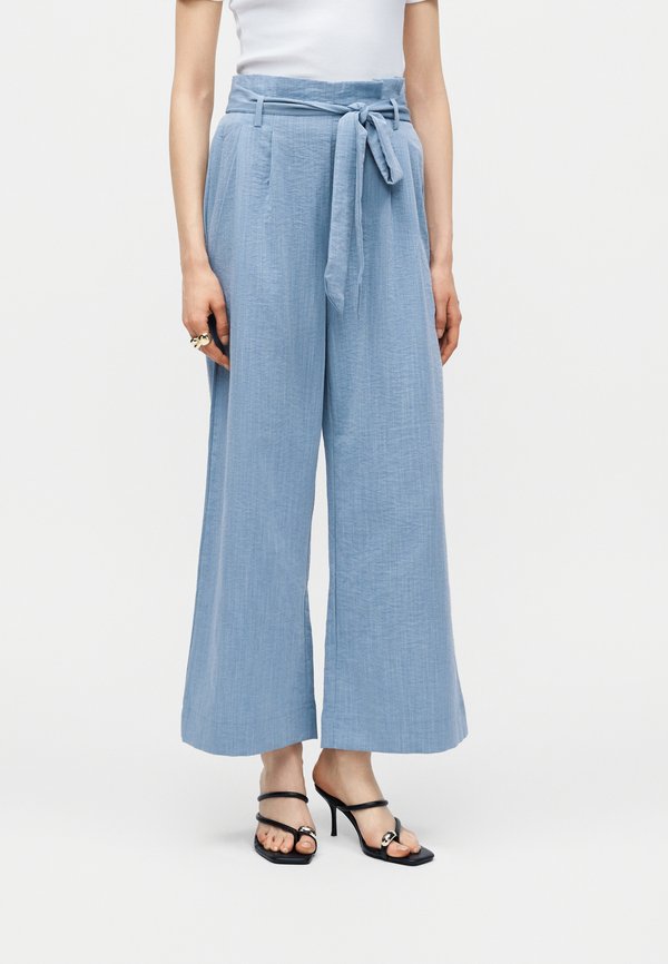 ONLY ONLMARSA SOLID PAPERBAG - Trousers - faded denim
