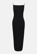 Even&Odd 90S SQUARE NECK MIDI DRESS