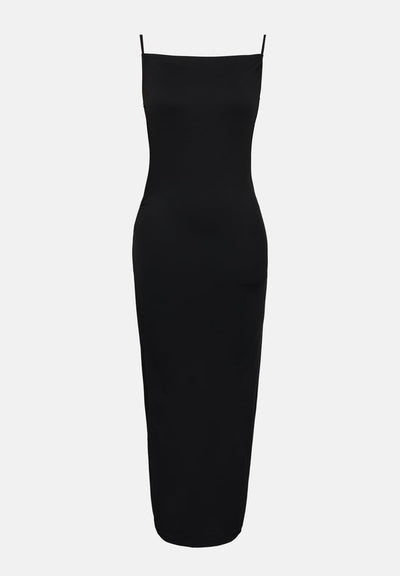 Even&Odd 90S SQUARE NECK MIDI DRESS