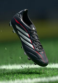 adidas Performance COPA PURE IV CLUB - Firm-ground football boots - core black/footwear white/lucid red