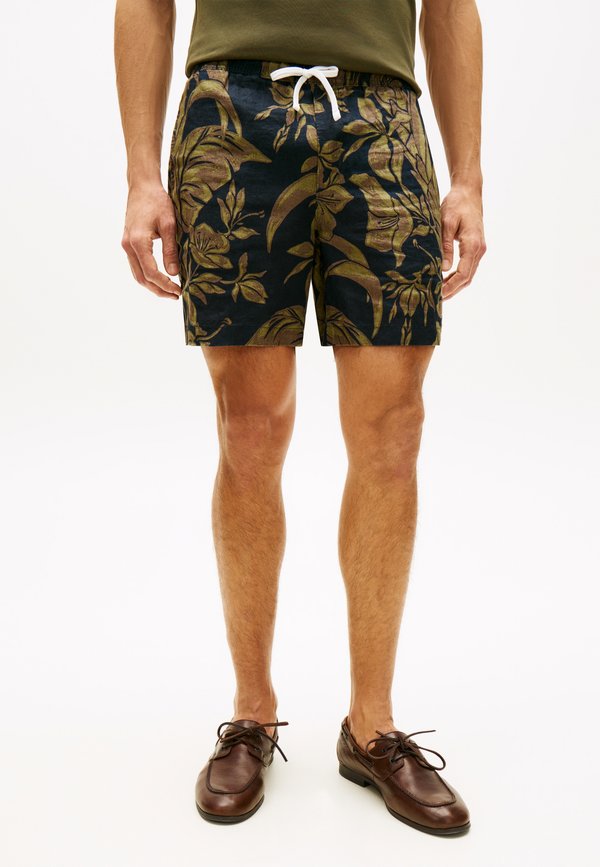 Tommy Hilfiger DOVER PURE LINEN PRINT 6" INSEAM CHINO SHORTS