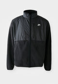 Nike Sportswear CLUB WINTERIZED - Fleece jacket - black/white