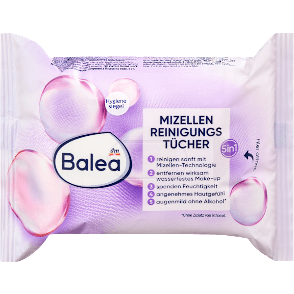 Abschminktücher Mizellen  Balea