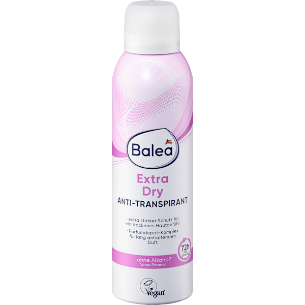 Antitranspirant Deospray Extra Dry Balea