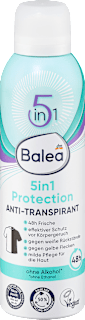 Antitranspirant Deospray Protection 5in1 Balea