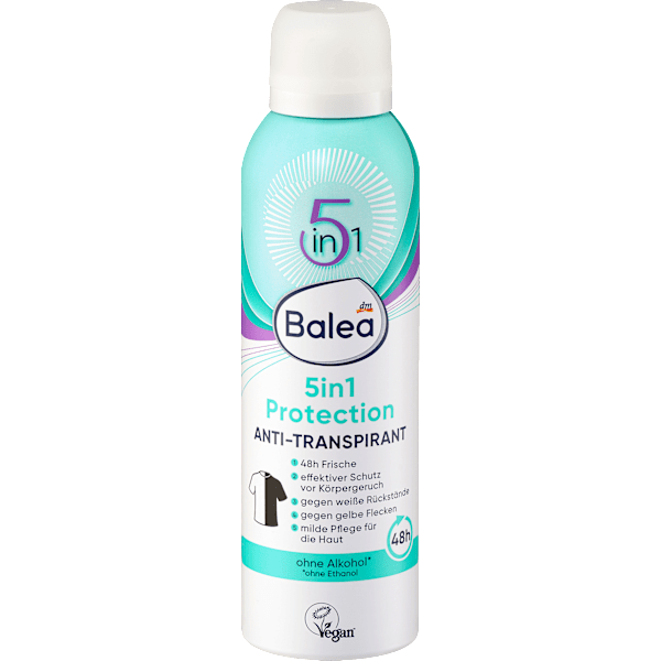 Antitranspirant Deospray Protection 5in1 Balea