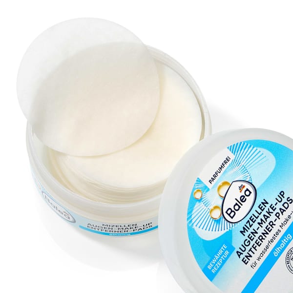 Augen-Make-up Entferner-Pads ölhaltig Balea