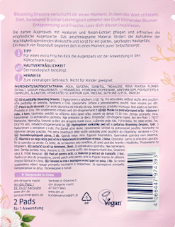 Augenpads bedruckt Blooming Dreams Balea