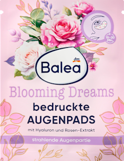 Augenpads bedruckt Blooming Dreams Balea