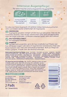 Augenpads Gel-Fleece (1 Paar) Balea