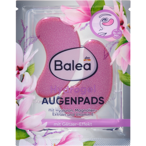 Augenpads Hydrogel Glitzer (1 Paar) Balea