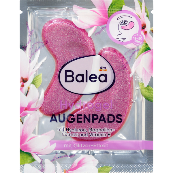 Augenpads Hydrogel Glitzer (1 Paar) Balea