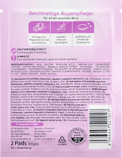 Augenpads Hydrogel Glitzer (1 Paar) Balea