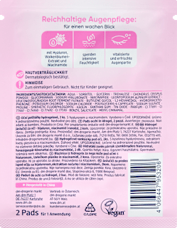 Augenpads Hydrogel Rainbow (1 Paar) Balea