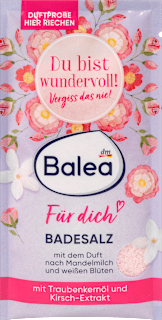 Badesalz Für dich Balea