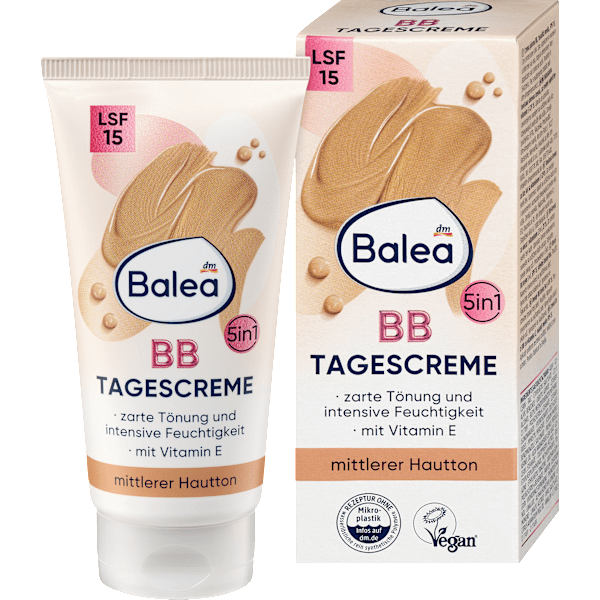 BB Creme mittlerer Hautton LSF 15 Balea